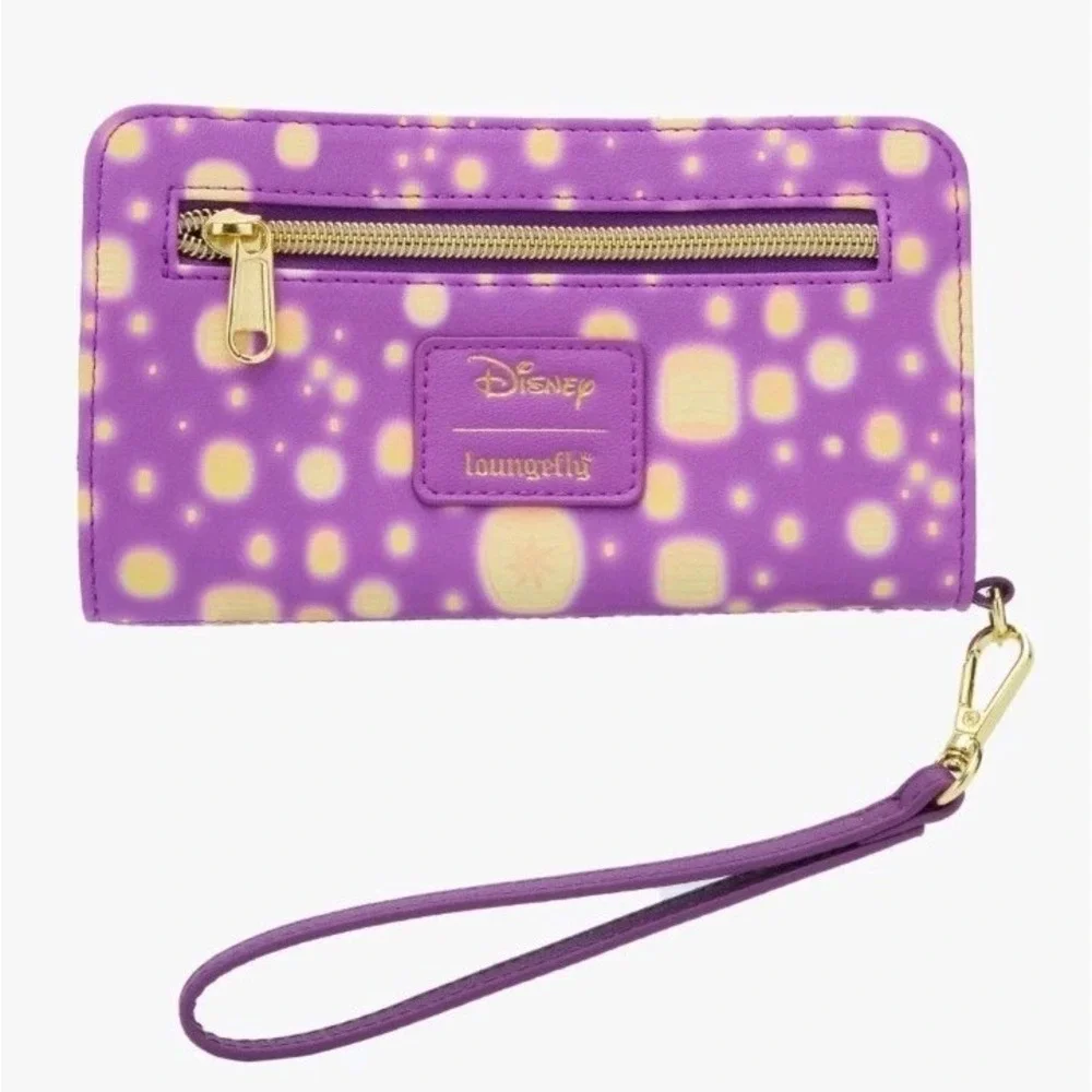 NEW Loungefly Disney Tangled Rapunzel Lanterns Night Backpack & Tech WALLET‎ SET